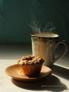 muffin and tea