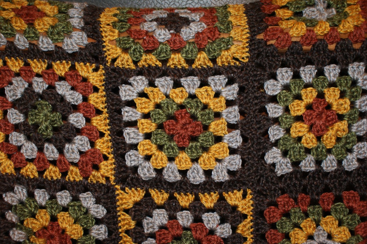 granny square afghan